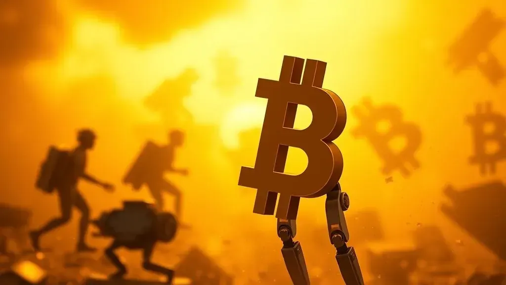 Illustration for "Bnb Wins Uptober Amid Binance Market Crash Scrutiny"