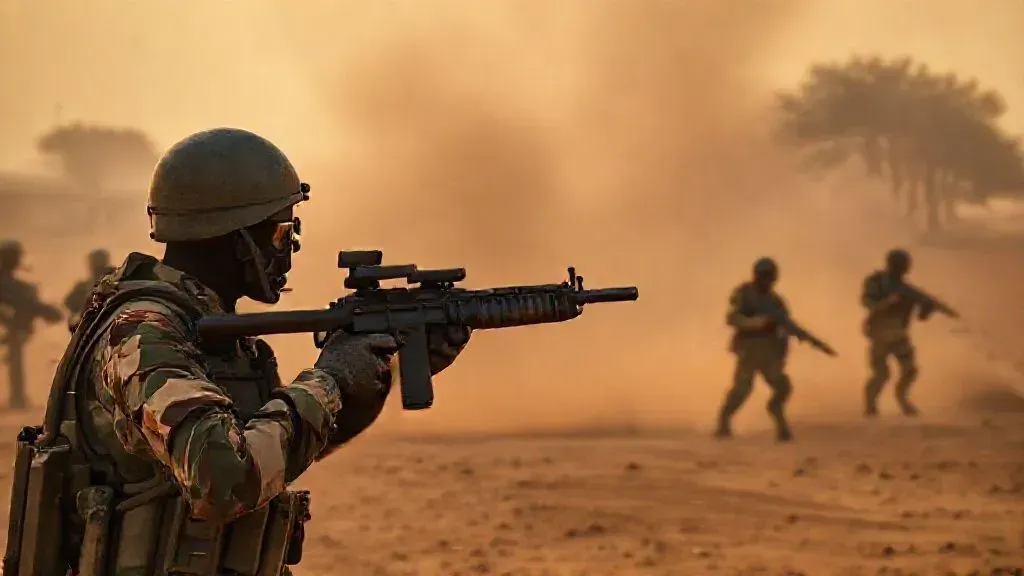 Illustration for "How Europe S Migration Policy and Arms Empowered Sudan S Warlords"