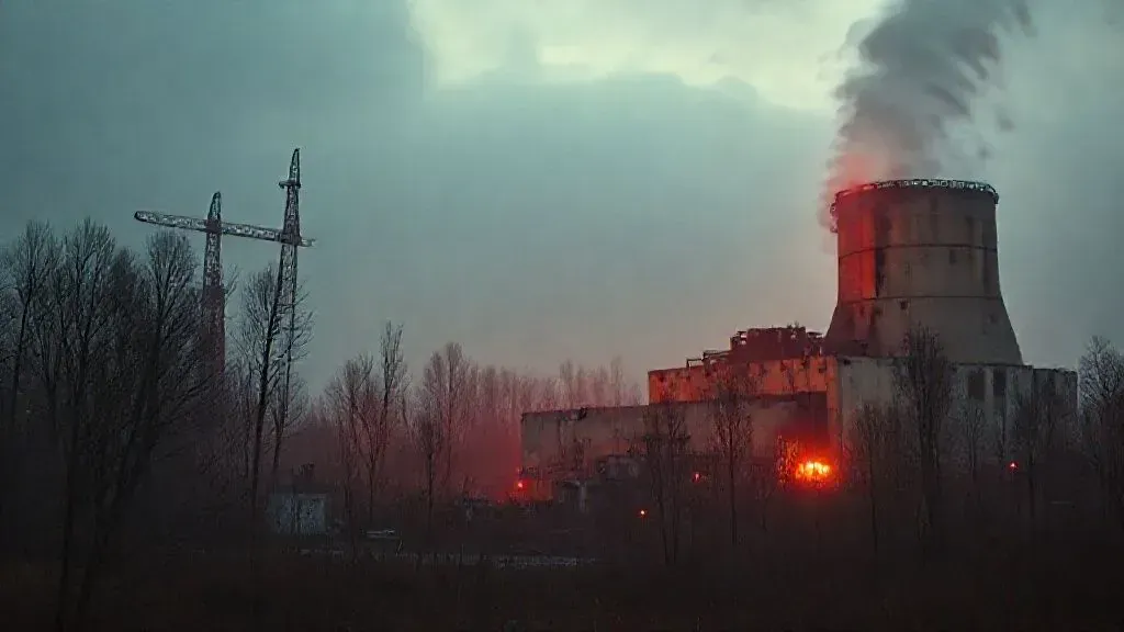 Illustration for "Iaea Flags Damage to Chornobyl Nuclear Plant S Protective Shield in Ukraine"