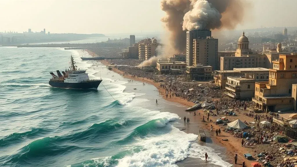 Palestinians Flee by Sea: NFTs Fuel Gaza Aid
