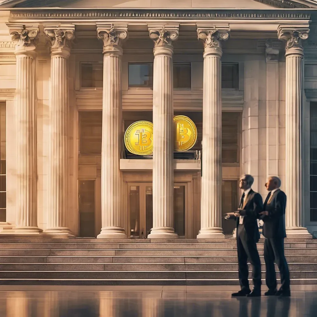 Illustration for "Us Big Banks Hold Early Talks on Joint Crypto Stablecoin Wsj"